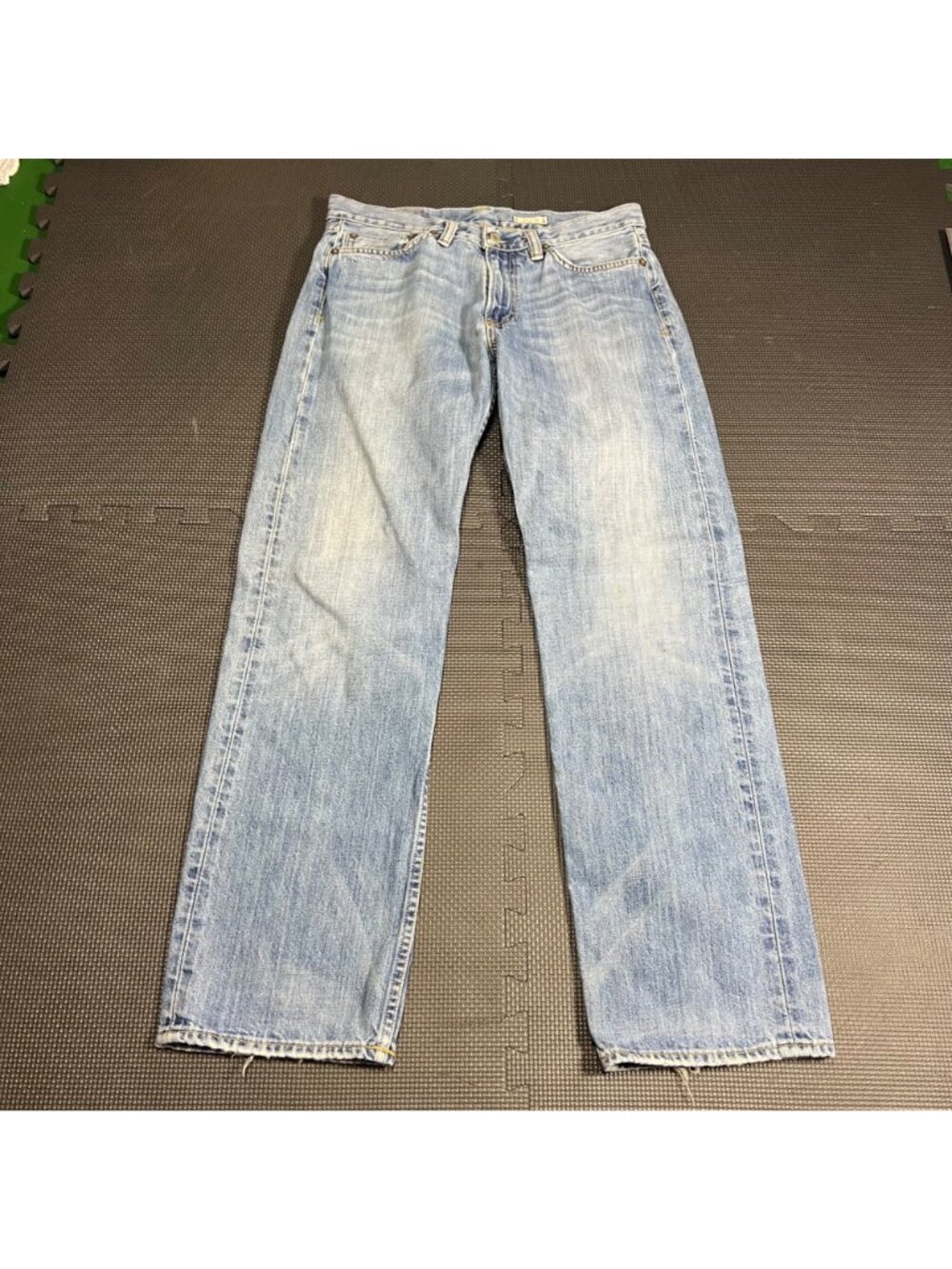 Polo Ralph Lauren Mens Blue Denim Jeans Size 30x30 Classic Fit Made In Mexico - Picture 3 of 5